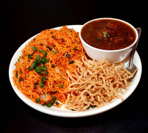 Chicken Triple Schezwan Rice