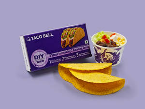DIY Crunchy Taco Supreme Non Veg