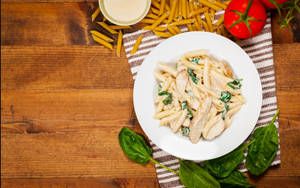 Pasta Alfredo (white Sauce)
