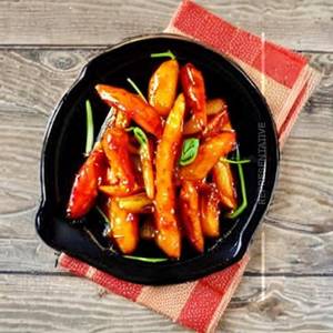 Honey chilli potato