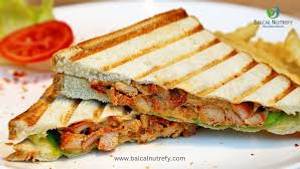 Jain Tandoori Grilled Sandwich