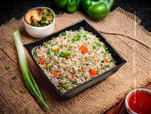 Veg Mushroom Fried Rice