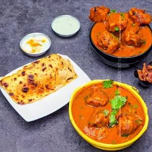 Chicken Tikka Masala. Haif Chicken Biryani Haif Plen Roti 5 Lolipop Haif Butter Milk 