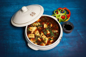 Cottage Cheese In Ginger Coriander Sauce