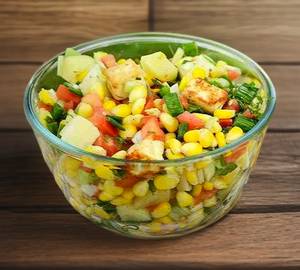 Corn & paneer salad