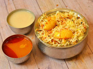 Egg Dum Biryani
