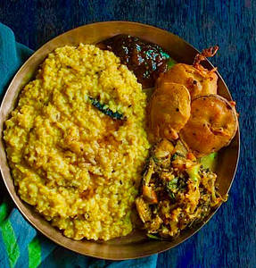 Khichudi Bhog Thali