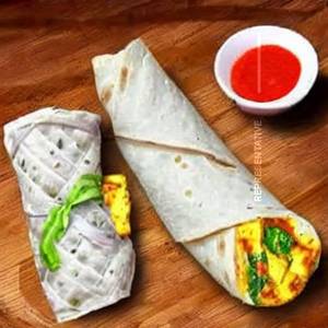 Garlic Cheese Paneer Frankie