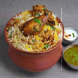 Chicken hyderabadi biryani 