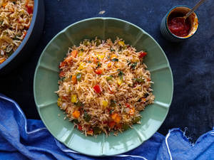 Schewan Paneer Fried Rice