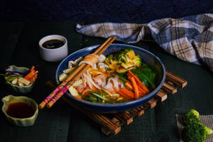 Spicy Veg Miso Ramen