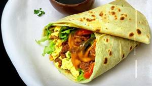 Double Egg Omelette Wrap            