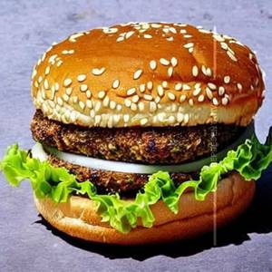 Veg Double Trouble Burger