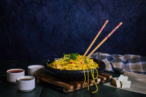 Veg Singapore Noodles