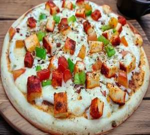 Cheese Paneer Tikka Pizza