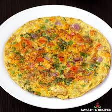 Butter egg omelette