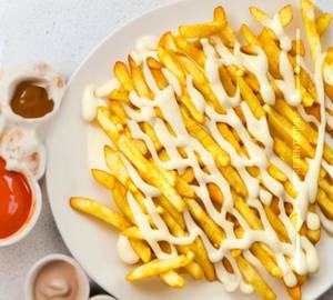 Cheese mayo fries