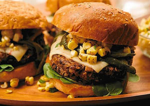 Corn Crumble  Burger