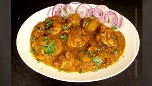 Egg Chicken Tadka