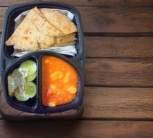 Vrat-Paratha (kuttu) & sabji