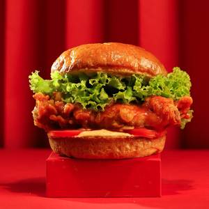 Buffalo Chicken Ranch Burger