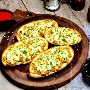 Stuffed garlic bread