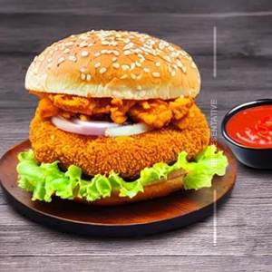 Chicken Chilli Patakha Burger