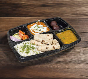 Jain Paneer Tikka Masala Thali