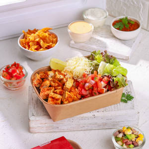 Chefs Special Chipotle grilled paneer burrito bowl
