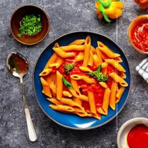 Veg Penne In Arrabiata Sauce