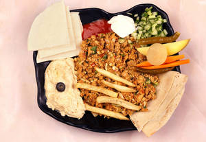 Special Chicken Shawarma Roll (kuboos)