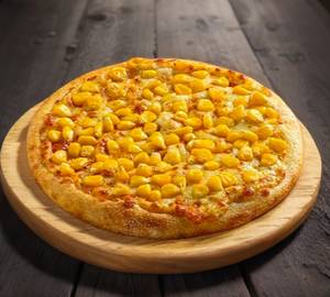 Sweet corn pizza