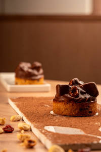 Miso Caramel Hazelnut Blondie