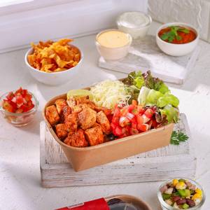 Chefs special chipotle grilled chicken burrito bowl