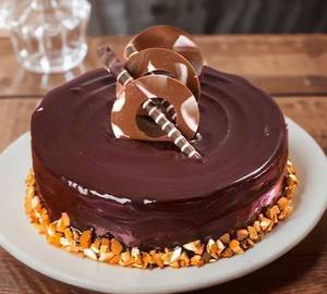 Belgium choclate with hezulnut almond cake [ 500 grams ]