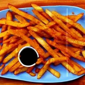 Angry birds peri peri fries                         