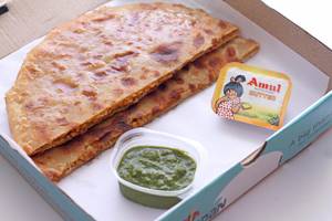 Veg Keema Paratha