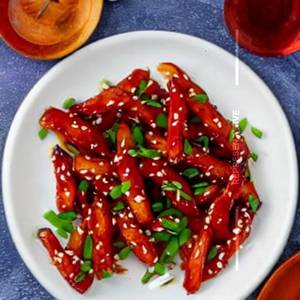 Honey chilli potato                 