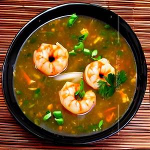Prawns Bamboo Shoot Soup
