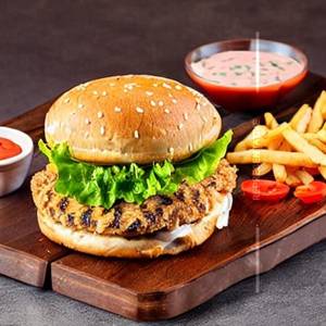 Chicken Whole Muscle Burger