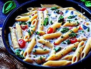 Veg Penne Alfredo