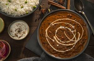 Dal Makhani And Jeera Rice