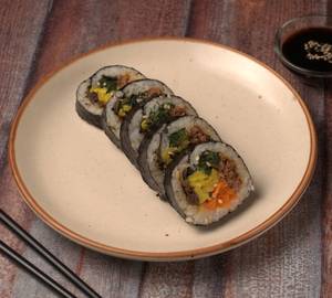 Pork Sausage And Egg Kimbap