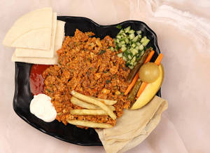 Chicken Shawarma Roll (kuboos)