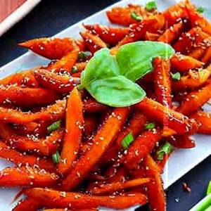 Honey chilli potato///