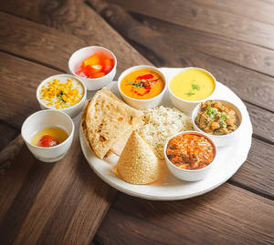 Jain Punjabi Zaika Thali