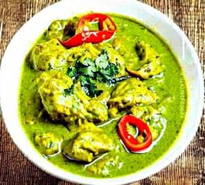 Chicken Green Masala