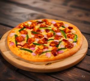 Double Cheese Mix Veg Pizza [8 Inches]