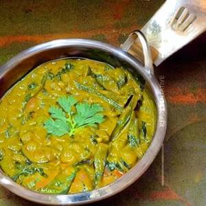Yellow Dal Palak