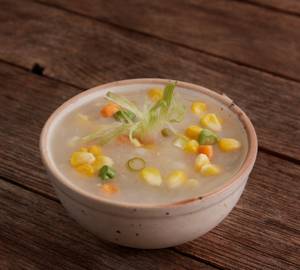 Sweet Corn Chicken Soup